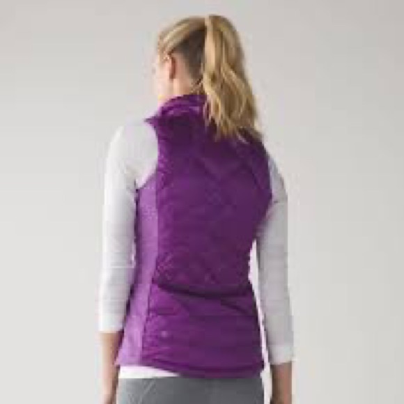 Lululemon Down for a Run Vest Tender Violet - Picture 3 of 8